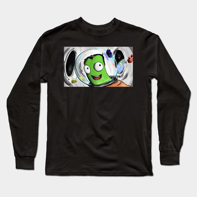 Alien Long Sleeve T-Shirt by Tom2311Tom